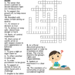 A Christmas Carol Crossword   Wordmint In Good Ruler From A Christmas Carol Crossword