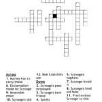 A Christmas Carol Crossword   Wordmint Intended For A Christmas Carol Crossword Printable