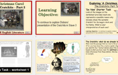 A Christmas Carol – The Cratchits (Lesson 2) | Teaching Resources in Clerk In A Christmas Carol Crossword