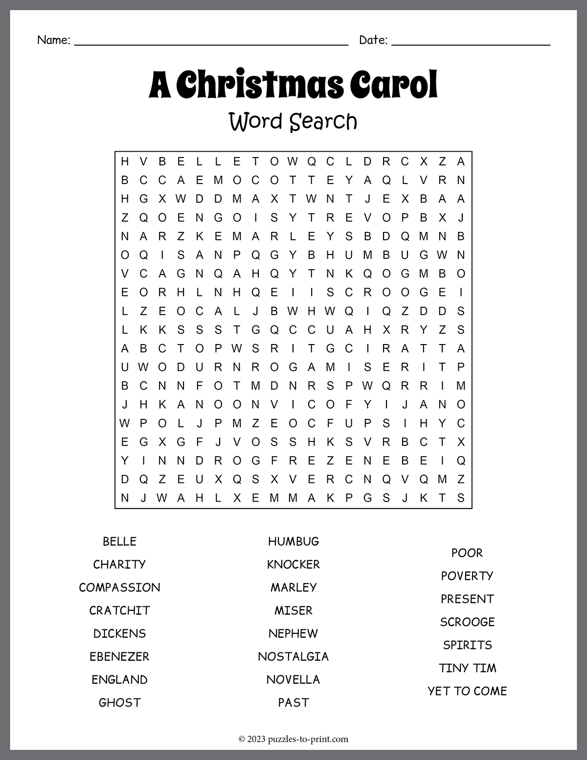 a christmas carol word search within german christmas carol crossword A Christmas Carol Word Search within German Christmas Carol Crossword