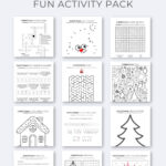 A Fun (& Free) Printable Christmas Activity Pack For Kids For Home For Christmas Break Perhaps Crossword Clue