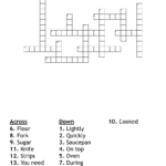 Adjectives To Describe Food Crossword   Wordmint With Regard To Christmas In France Crossword