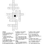 Alex Rider Crossword   Point Blanc   Wordmint Regarding Christmas Story Villain Crossword