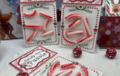 Candy Cane Puzzle - Etsy Canada within Some Gag Christmas Gifts Crossword Clue