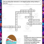 Candy Crosswords (Pdf)Teach Simple For Christmas Candy Shape Crossword