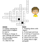Chapter 2 Crossword Puzzle   Wordmint Throughout Felt In The Christmas Spirit Crossword Clue