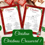 Christliches Weihnachtskreuzworträtsel 1. Sofort Download. Druckbares  Kreuzworträtsel Weihnachten. Biblisches Wortspiel. Weihnachtspuzzle.  Christliche Wortspiel. Regarding Group On The 11Th Day Of Christmas Crossword