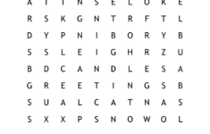 Christmas Cards Word Search – Wordmint throughout Words On A Christmas Card Crossword Clue