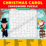 Christmas Carol Crossword Puzzles With Answer Keys   Riddles Now Throughout Christmas Carol Crossword Answer Key