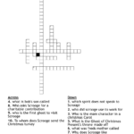 Christmas Carol Crossword   Wordmint Inside A Christmas Carol Role Crossword