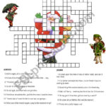 Christmas Carols And Songs Crossword   Esl Worksheetenglishchris Inside Christmas Carol Crossword Puzzle