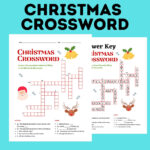 Christmas Crossword | Christmas Activities For Kids | Christmas In Kringle At Christmas Crossword