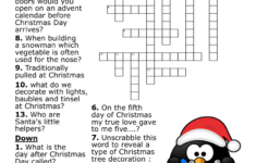 Christmas Crossword Clue - Wordmint regarding Classic Christmas Treat Crossword Clue