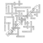 Christmas   Crossword (Key And B&W Version Included)   Esl With Regard To The Science Of Christmas Crossword Answer Key