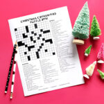 Christmas Crossword Puzzle 2018   Karen Kavett Pertaining To Christmas Tree Crossword Answer Key