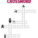 Christmas Crossword Puzzle   Cute & Free Printable | Saturdaygift For A Christmas Blank Crossword Clue