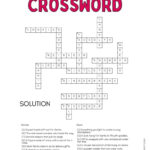 Christmas Crossword Puzzle   Cute & Free Printable | Saturdaygift With Regard To All I Want For Christmas Is Crosswords