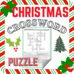 Christmas Crossword Puzzle Fun Activity | Madeteachers Intended For Like Most Christmas Trees Crossword