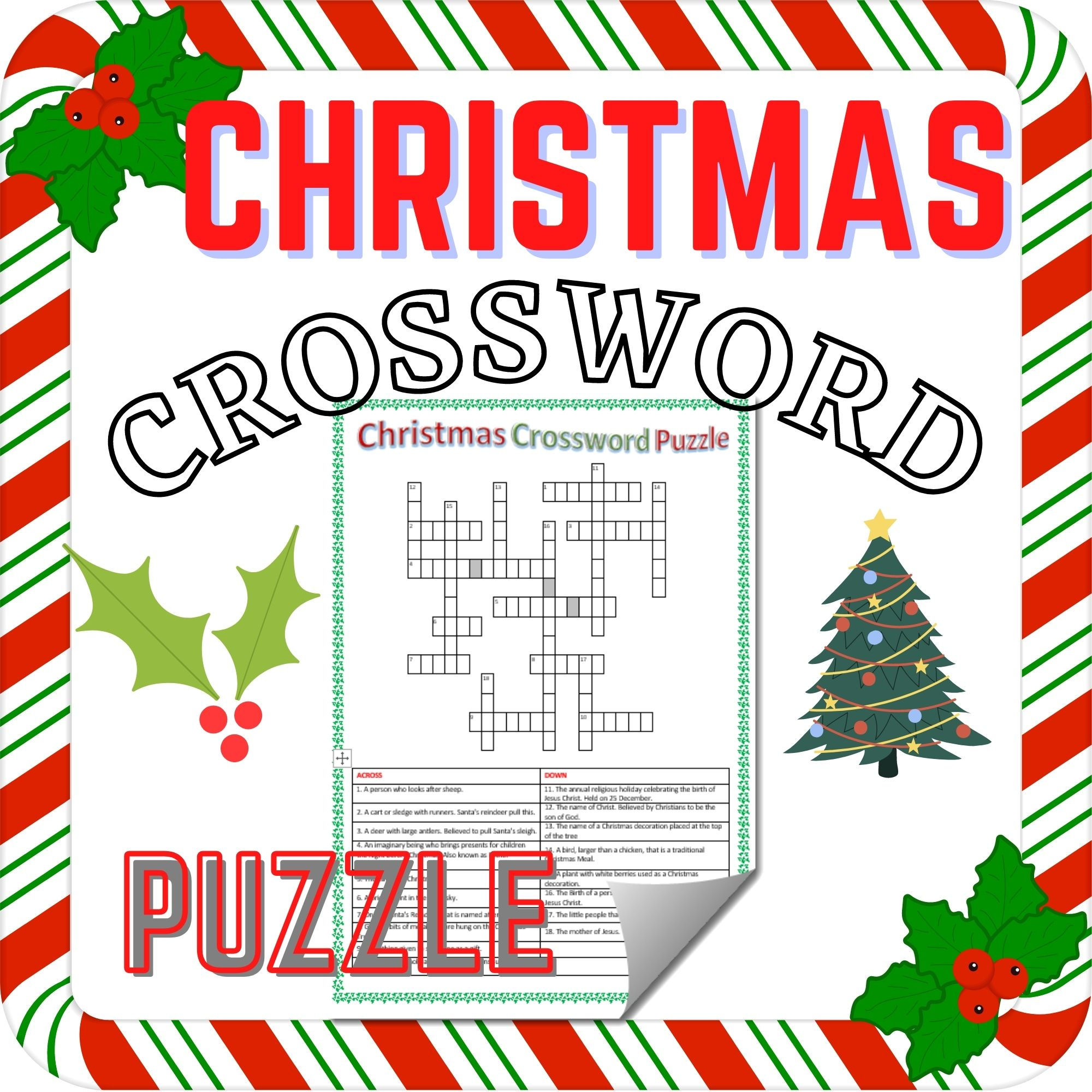 christmas crossword puzzle fun activity madeteachers intended for like most christmas trees crossword Christmas Crossword Puzzle Fun Activity | Madeteachers intended for Like Most Christmas Trees Crossword