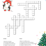 Christmas Crossword Puzzles (Christmas In July)   Mom Does Reviews Intended For Christmas Lights Site Crossword