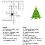Christmas Crossword   Wordmint For Traditional Christmas Decoration Crossword