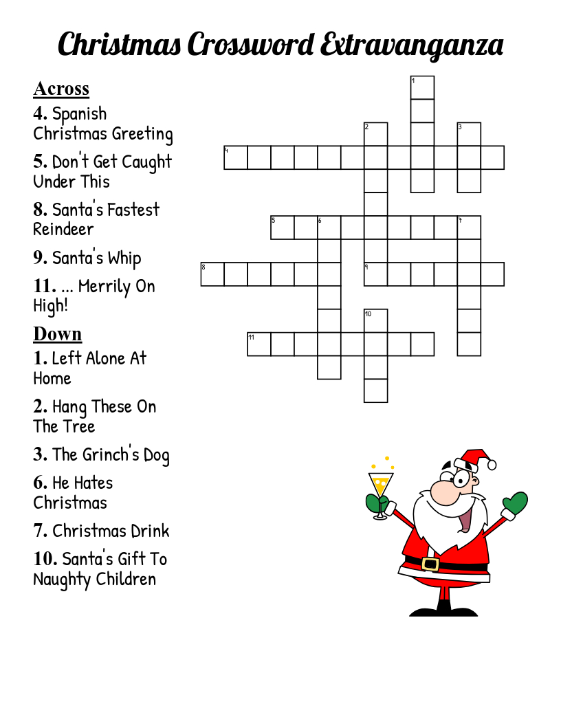 christmas crossword wordmint with christmas toymaker crossword clue Christmas Crossword - Wordmint with Christmas Toymaker Crossword Clue