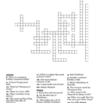 Christmas Crossword(Good Luck And Merry Christmas!)   Wordmint Pertaining To Common Christmas Gift Crossword Clue