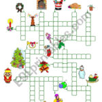 Christmas Crosswords (13.11.09)   Esl Worksheetmanuelanunes3 With Regard To Christmas Crosswords For Adults With Answers