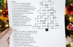 Christmas Cryptic Crossword 2021 – Karen Kavett throughout Christmas Cryptic Crossword Clues