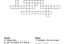 Christmas Fun! Crossword - Wordmint in Christmas Fun Crossword Puzzle