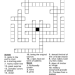 Christmas Fun Crossword   Wordmint With Regard To Christmas Fun Crossword Puzzle Answers