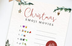 Christmas Games Movies – Etsy Uk within Props In Some Christmas Movies Crossword Clue
