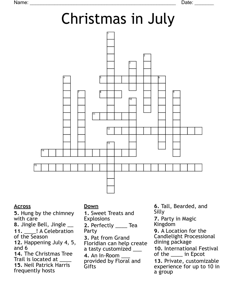christmas in july crossword wordmint regarding christmas in july crossword Christmas In July Crossword - Wordmint regarding Christmas in July Crossword