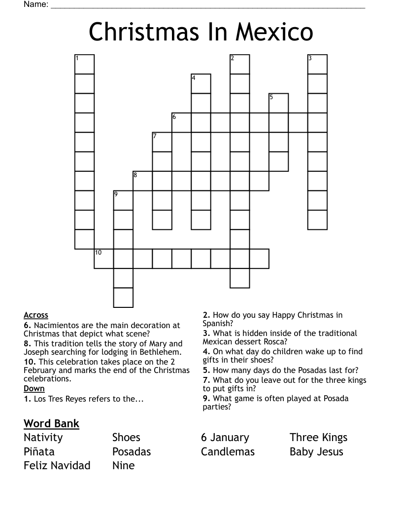 christmas in mexico crossword wordmint in posadas christmas tradition crossword Christmas In Mexico Crossword - Wordmint in Posadas Christmas Tradition Crossword