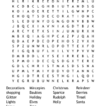 Christmas Is Coming Word Search   Wordmint Regarding Christmas Glitter Crossword Clue
