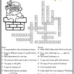 Christmas Joy Crossword Puzzle To Print   Puzzlesandplans Throughout Christmas Joy Crossword Answer Key