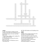 Christmas Movies Crossword Puzzle   Wordmint Intended For Feature Of Christmas Crossword