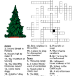 Christmas Movies Crossword Puzzle   Wordmint With Christmas Movie Crossword Puzzle