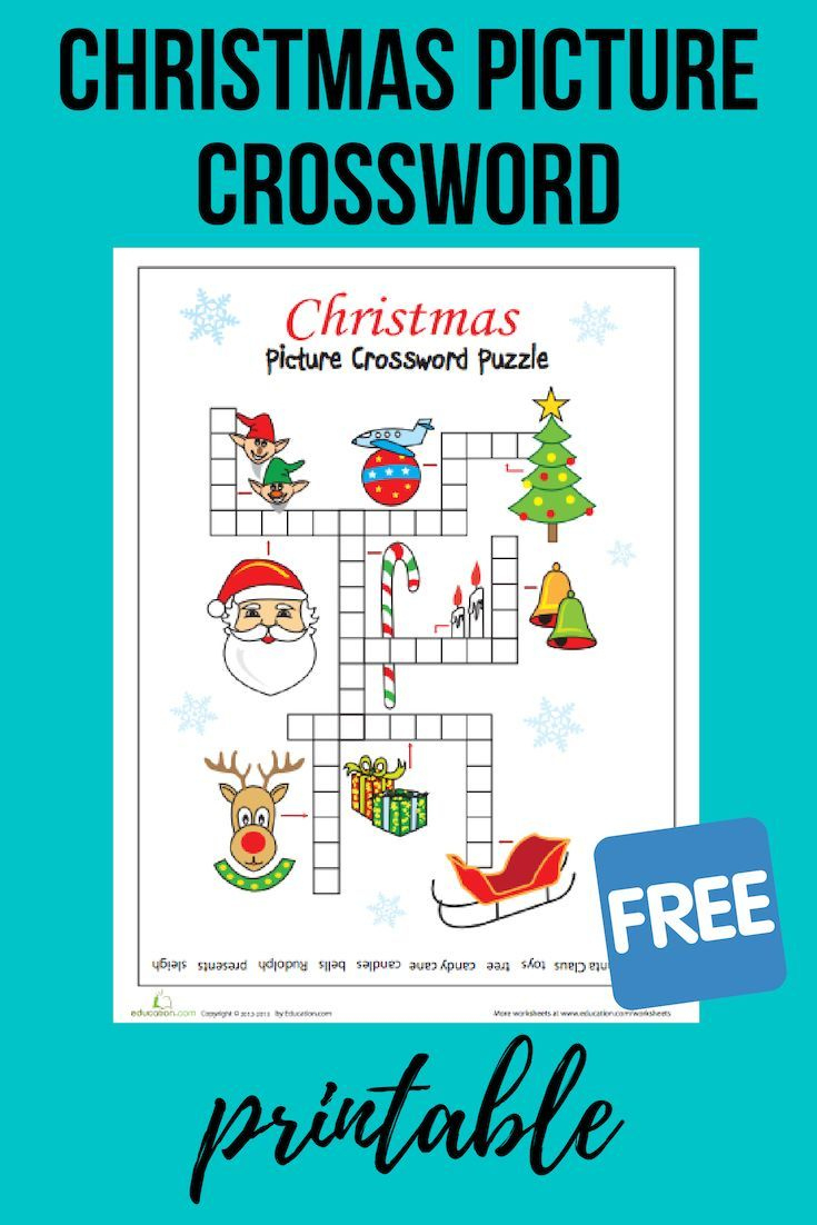 christmas picture crossword worksheet education for christmas crossword puzzle education com Christmas Picture Crossword | Worksheet | Education for Christmas Crossword Puzzle Education.com