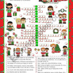 Christmas Set (3)   Crossword Puzzle   Esl Worksheetmena22 Throughout Listen To Christmas Carols Crossword