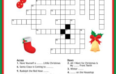 Christmas Song Scramble – 14 Free Pdf Printables | Printablee with Popular Christmas Song Crossword