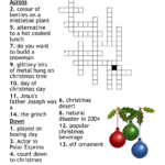 Christmas Spelling Words Crossword   Wordmint Pertaining To Edible Christmas Ornament Crossword