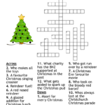 Christmas Spelling Words Crossword   Wordmint Throughout Christmas Shrub Crossword Clue
