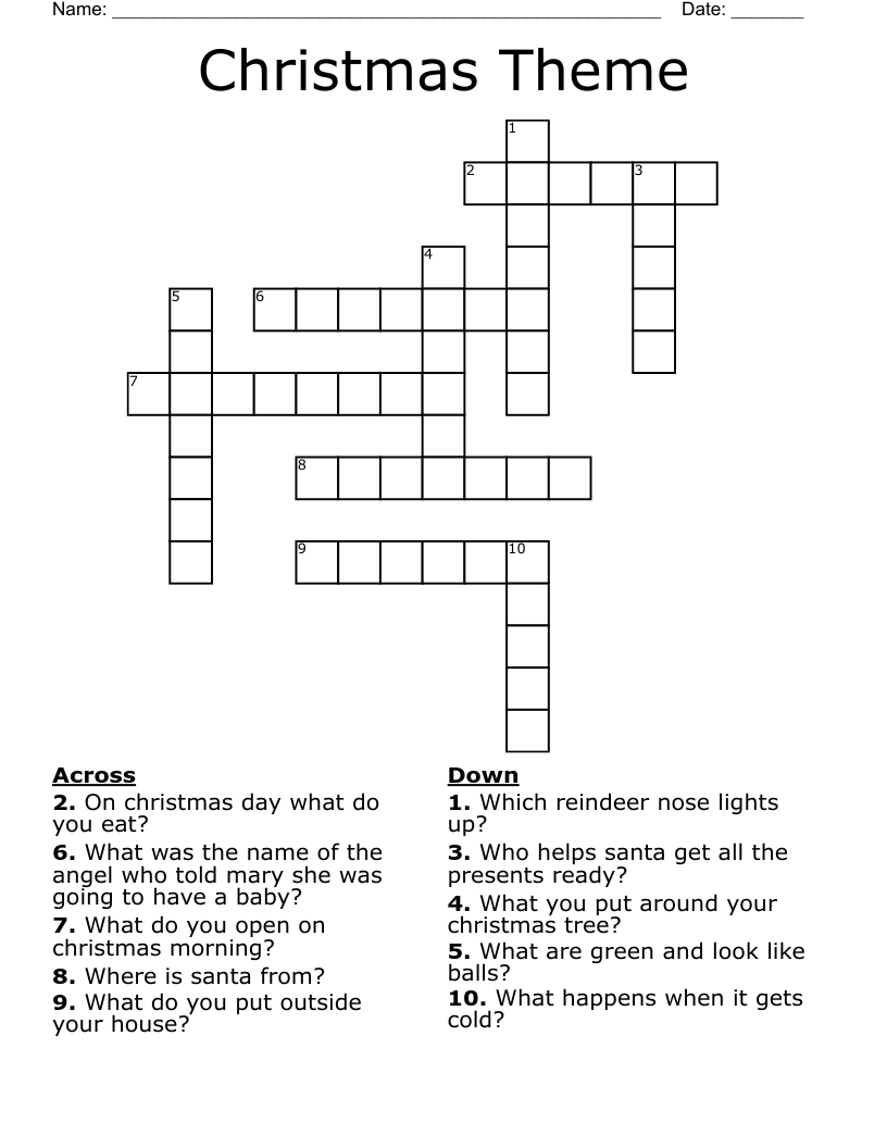 christmas theme crossword wordmint with regard to christmas theme crossword puzzle Christmas Theme Crossword - Wordmint with regard to Christmas Theme Crossword Puzzle