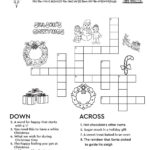Christmas Themed Crossword Puzzles • Beeloo Printable Crafts And Inside White Christmas Wish Crossword