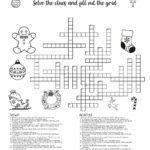Christmas Themed Crossword Puzzles • Beeloo Printable Crafts And With Christmas Crossword For Middle School
