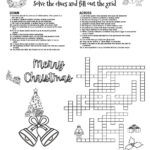 Christmas Themed Crossword Puzzles • Beeloo Printable Crafts And With Regard To Christmas Season Activity Crossword