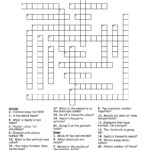 Christmas Themed Science Crossword   Wordmint With Christmas Science Crossword Answer Key