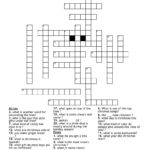 Christmas Time Crossword   Wordmint With Christmas Gifts Crossword Puzzle Answers