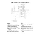 Christmas Tree Crossword Puzzle – #Learnaboutag! In Like A Christmas Tree Crossword